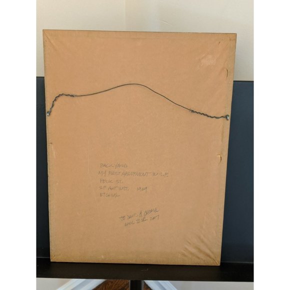 San Francisco Larry Lippold Etching of Polk St House U of I & SF Art Institute - Picture 8 of 9